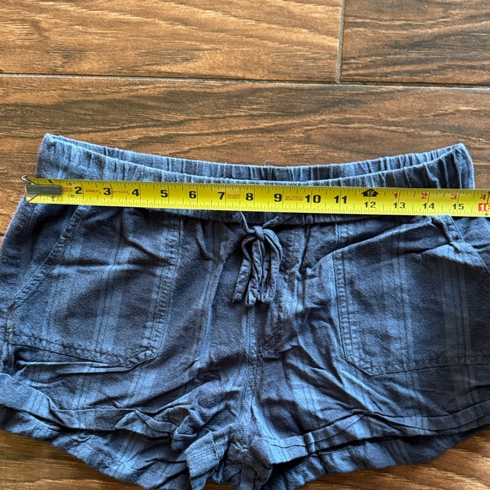 Casual Blue Women's Shorts - Picture 4 of 7